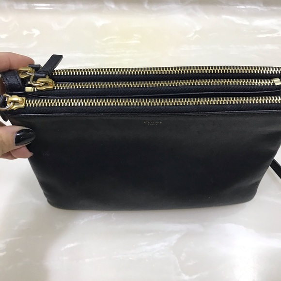 Small celine trio bag black excellent condition - Picture 4 of 5